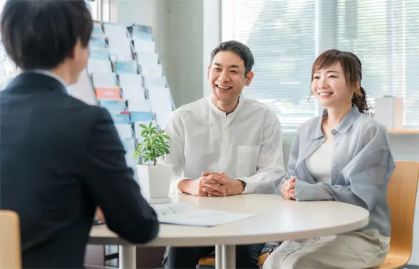 商談の様子