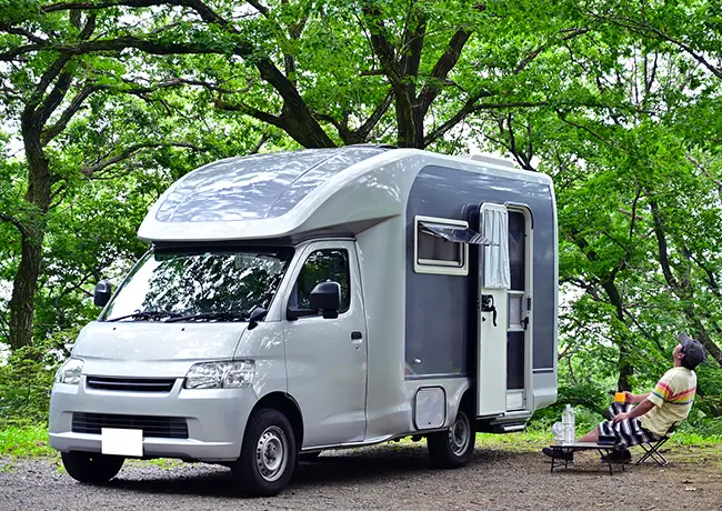 キャンピングカーの代車