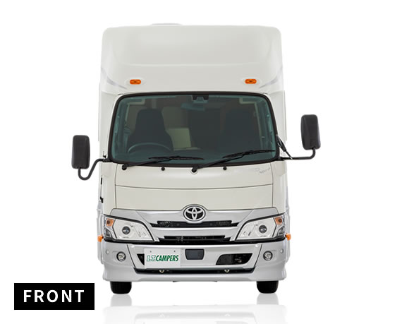 車の正面の画像