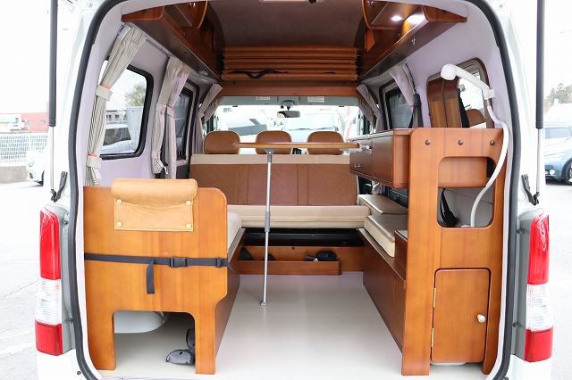 ２９年 タコス製 Hana トヨタ ライトエースgl １オーナー 禁煙車 サブb 後席tv Maxfan サイドオーニング