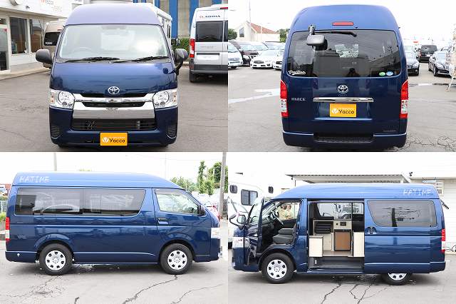 ３０年 グリーンハンズ製 HAZIME 黒革調 ハイエースバン トヨタ 